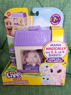 Mama Surprise! Little Live Pets Minis Bunny Playset